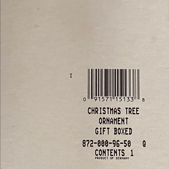 Marquis by Waterford Crystal Christmas Tree Ornament - Picture 4 of 5